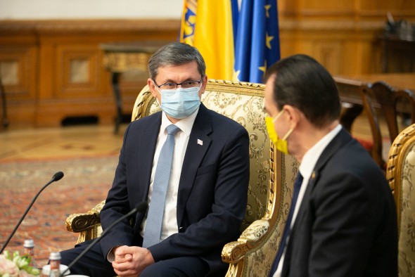 Igor Grosu a avut o întrevedere cu Președintele Camerei Deputaților a Parlamentului României, Ludovic Orban